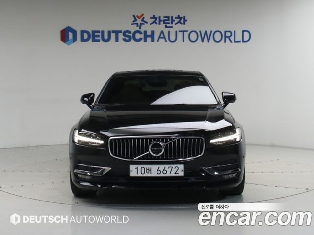Volvo S90 из Кореи Encar