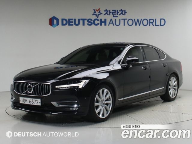 Volvo S90 из Кореи Encar