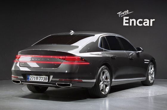 Genesis G90 Gasoline 3.5 Turbo e-S/C AWD — пробег 66 423 км — фото 2 из 5