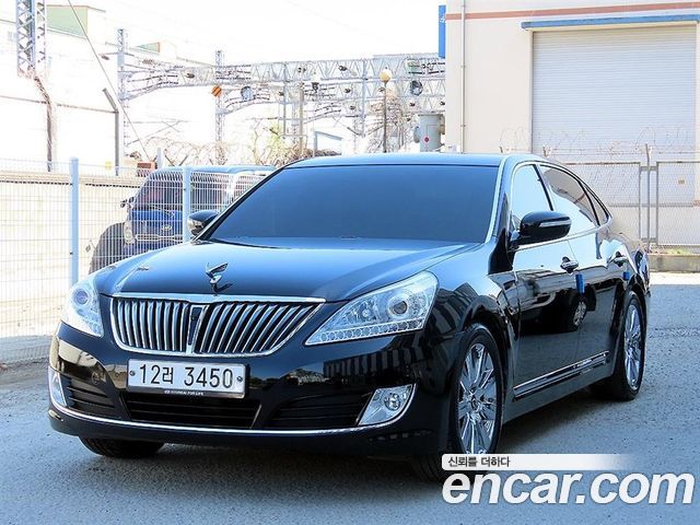 Hyundai Equus из Кореи Encar