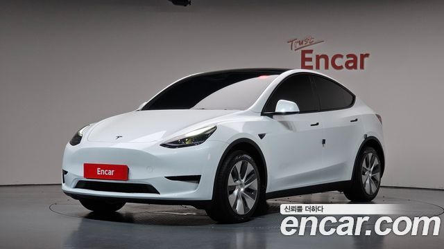 Tesla Model Y из Кореи Encar