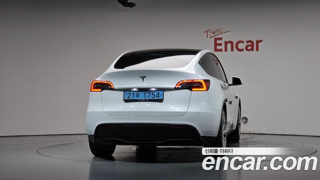 Tesla Model Y из Кореи Encar