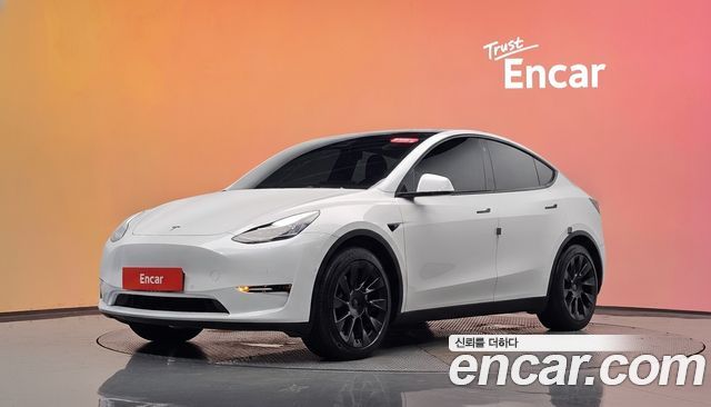 Tesla Model Y из Кореи Encar