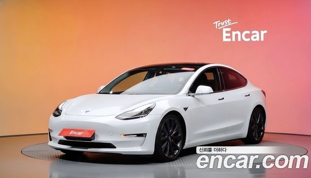 Tesla Model 3 из Кореи Encar