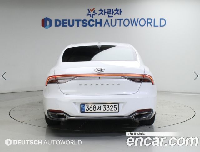 Hyundai Grandeur из Кореи Encar
