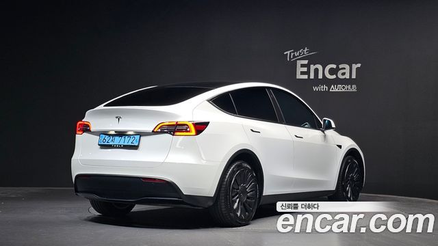 Tesla Model Y из Кореи Encar