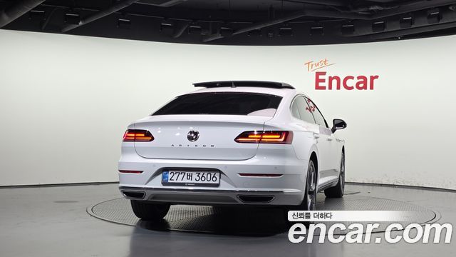 Volkswagen Arteon из Кореи Encar