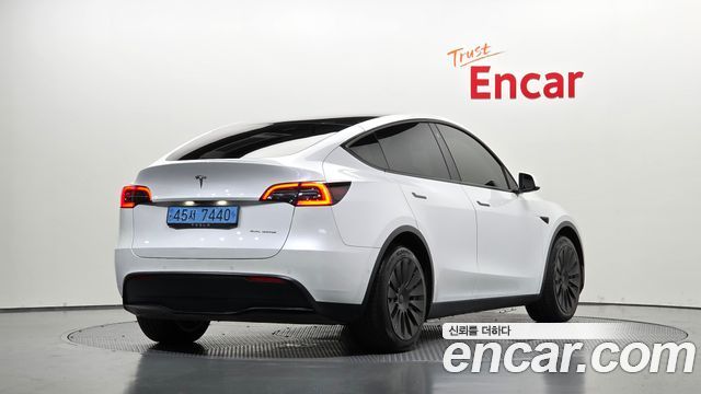 Tesla Model Y из Кореи Encar