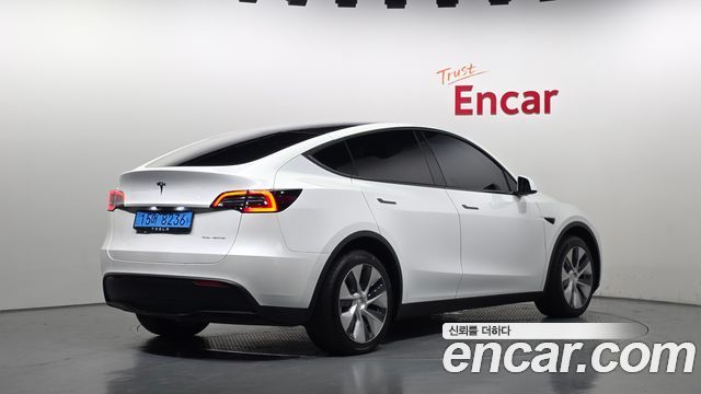 Tesla Model Y из Кореи Encar