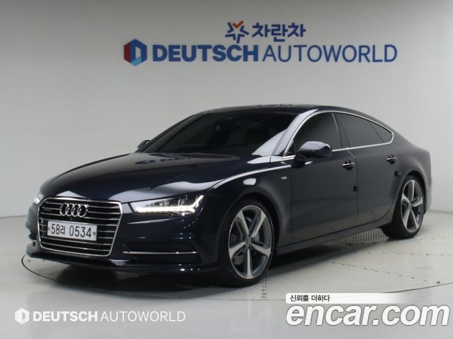Audi A7 40 TFSI Quattro Sport 4G — пробег 44 486 км — фото 1 из 5