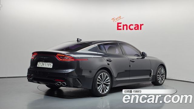 Kia Stinger из Кореи Encar