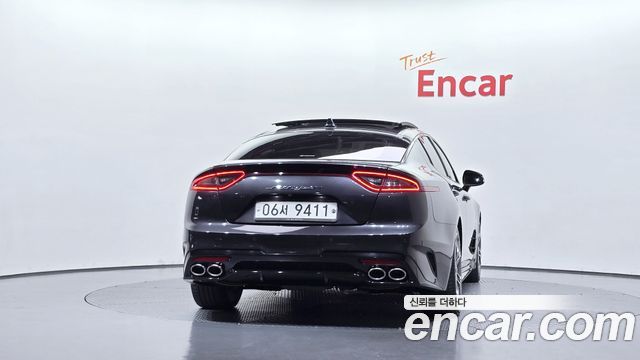 Kia Stinger 3.3 Turbo 2WD Masters — пробег 124 980 км — фото 4 из 5