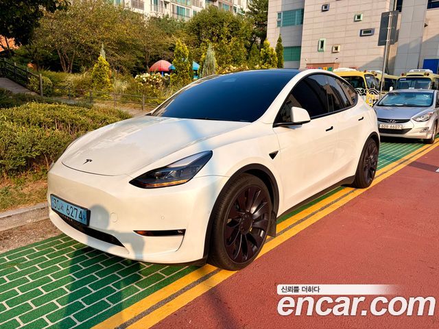 Tesla Model Y из Кореи Encar