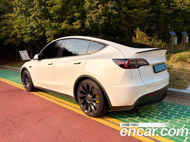 Tesla Model Y из Кореи Encar