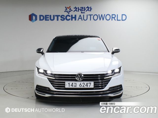 Volkswagen Arteon из Кореи Encar