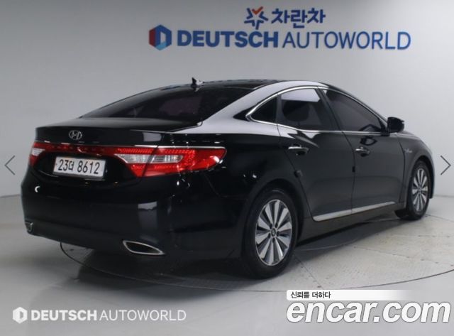 Hyundai Grandeur из Кореи Encar
