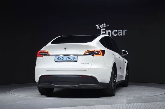 Tesla Model Y Long Range AWD — пробег 100 999 км — фото 4 из 5