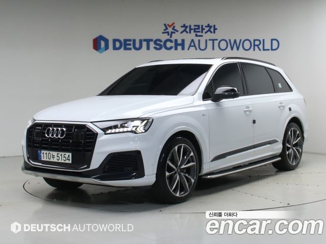 Audi Q7 50 TDI Quattro Premium — пробег 99 540 км — фото 1 из 5