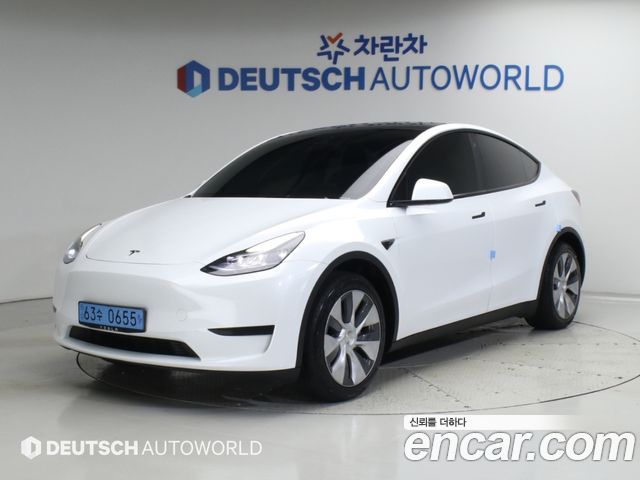 Tesla Model Y из Кореи Encar