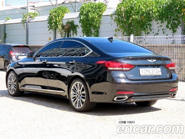 Genesis G80 3.3 GDI AWD Premium Luxury — пробег 117 858 км — фото 2 из 5