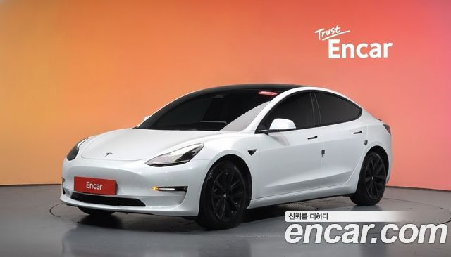 Tesla Model 3 из Кореи Encar