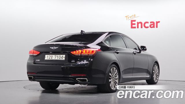 Genesis G80 3.3 GDI AWD Premium Luxury — пробег 124 133 км — фото 2 из 5