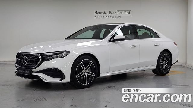 Mercedes-Benz E-Class E200 AMG Line — пробег 5 748 км — фото 1 из 5