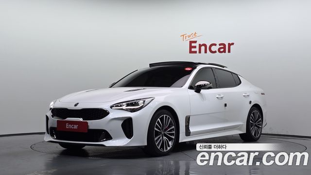 Kia Stinger из Кореи Encar