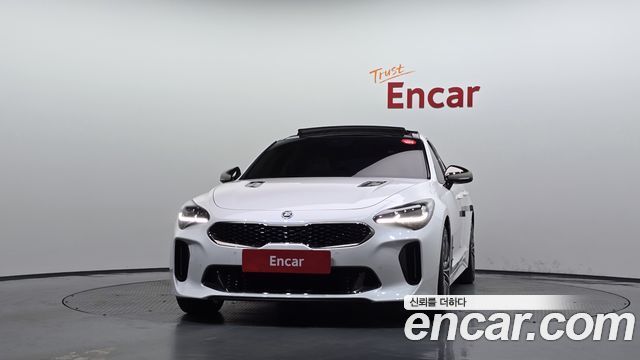 Kia Stinger из Кореи Encar