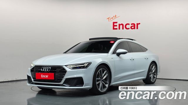 Audi A7 55 TFSI Quattro Premium — пробег 93 387 км — фото 1 из 5